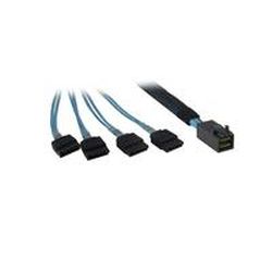 Kabel Inter-Tech SFF 8643 -> 4x SATA 0,5m (88885003)