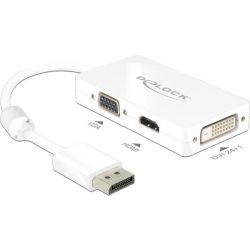 Delock DELOCK Adapterkabel DisplayPort 1.1 Stecker > 1 x VGA + 1 x HD (62655)