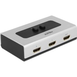 Delock HDMI Switch Delock 2 Eingänge -> 1 Ausgang manuell (87663)