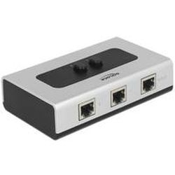 RJ45 Switch Delock 2->1 + 1->2 bidirektional (87673)