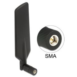 LTE-Antenne Delock SMA 4,0dBi, GSM/UMTS drehbar schwarz (12408)