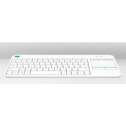 K400 Plus Wireless Touch Tastatur weiß (920-007128)