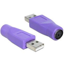 Delock Adapter PS/2 Buchse > USB-A Steck (65461)