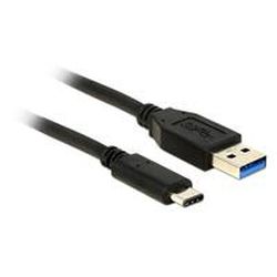 USB 3.2 Gen 2 Kabel Typ-A zu USB Type-C, 0.5m, schwarz (83869)
