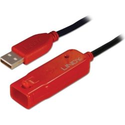 USB 2.0 aktives Verlängerungskabel A/A, 12m (42782)