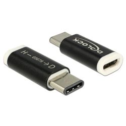 DELOCK Adapter USB Type-C St (Device) > USB Micro B Buchse (Ho (65678)