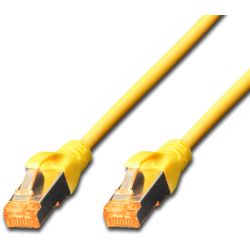 Patchkabel Cat6a S-FTP 0.5m gelb (DK-1644-A-005/Y)