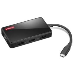 100 USB-C Travel Dock schwarz (GX91M73945)