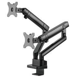 Silverstone SST-ARM25 Dual-Monitor-Tischhalterung schwarz (SST-ARM25)