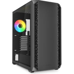 AK2 RGB Black Gehäuse schwarz mit Sichtfenster (4044951041626)