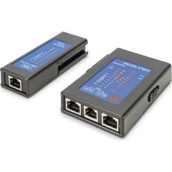 Netzwerkabeltester schwarz (DN-14001-2)