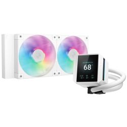 DeepCool Mystique 240 WH ARGB Wasserkühlung weiß (R-LX240-WHDSNMCP-G-1)