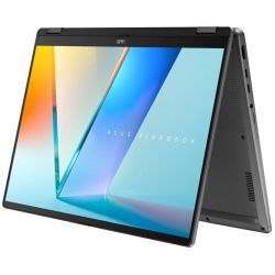 VivoBook 14 Flip TP3407SA-QL010W Notebook matte gray (90NB14Y1-M004V0)