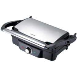 Panini / Tischgrill 1600W Schwarz / Gehäuse aus Edelstahl (16240108)