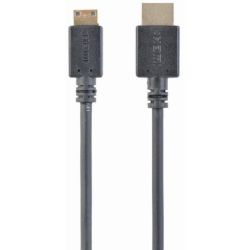 Gembird Kabel Mini HDMI Stecker zu HDMI-A Stecker 3m schwarz (CC-HDMI4C-10)