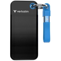 Verbatim Pocket SSD 2TB Externe SSD schwarz/blau (32195)