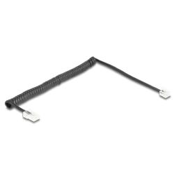 Delock Delock Telefonkabel/Spiralkabel RJ11 St. zu RJ45 St. 2m S. (88479)