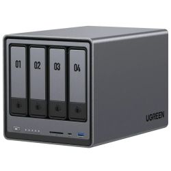 NASync DXP4800 NAS-Gehäuse dunkelgrau (DXP4800)