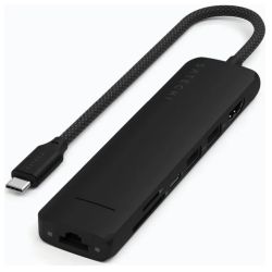 7-in-1 Slim Multiport Adapter schwarz USB-C 3.1 (ST-P7SK)