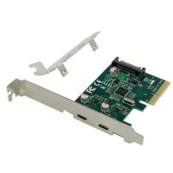 CONCEPTRONIC PCI Express Card 2xPort USB 3.2 Gen2 Typ-C    (EMRICK13G)