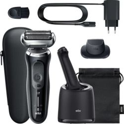 Braun Series 7 71-N7200cc Wet+Dry Elektrorasierer schwarz/grau (433842)