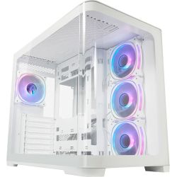 Gaming 8001B Pro-Storm Light Gehäuse weiß (LC-8001W-ON)