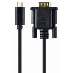 gembird USB-Grafikadapter 1920 x 1080 Pixel Schwarz (A-CM-VGAM-01)