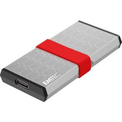 X205 Mini Portable 256GB Externe SSD silber (ECSSD256GX205)
