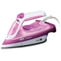 FI 3124 PU FreeStyle 3 Dampfbügeleisen weiß/rosa (0127408001)