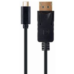 gembird USB-C auf Display-Port Adapter, schwarz (4k 60Hz (A-CM-DPM-01)