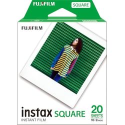 instax SQUARE White Frame Sofortbildfilm 20 Aufnahmen (16921634)