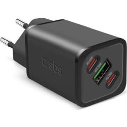 65W NanoTube Charger schwarz (TETRGANUSB2C65W)