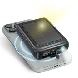 SBS Solar-Powerbank 5.000mAh MagSafe 10W schwarz (TEBB5000MAGSK)