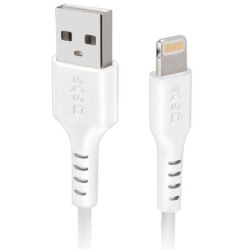 SBS USB auf Lightning Kabel 2m MFi weiß (TECABLEUSBIP5289W)