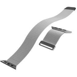 Puro Milanese Armband Apple Watch 38/40/41mm silber (PUMILAW40SIL)