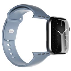 SBS Mobile Puro Silicon Armband Apple Watch 38/40/41mm hellblau (PUICNAW40LBLUE)