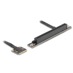 DELOCK Adapter Mini PCIe Stecker zu PCIe 3.0 x16 Slot 90° (81294)