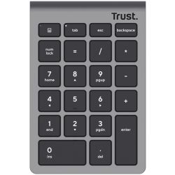 Trust Xalas Wireless Numpad silber/grau (25709)