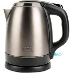 BXKE2202E Wasserkocher edelstahl/schwarz (ES9580050B)