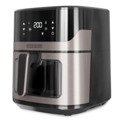 BXAF6500E Heißluftfritteuse schwarz/edelstahl (ES9730070B)