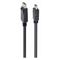 gembird Display port zu HDMI Kabel, 3m (CC-DP-HDMI-3M)