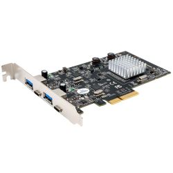Exsys Controllerkarte PCIe 3.0 x4 zu 2x USB-A 3.1 + 2x USB-C 3.1 (EX-12005)