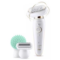 Silk-epil 9 Flex 9020 SensoSmart Wet+Dry Epilierer weiß/gold (9020)