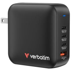 Verbatim Verbatim Mini GaN Charger 165W 4 Port US/EU/UK ADP (32216)