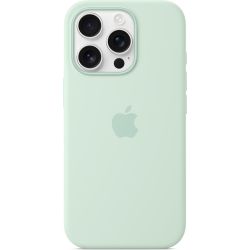 Apple Silikon Case mit MagSafe aquamarin für iPhone 16 Pro (MDG04ZM/A)