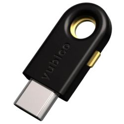 YubiKey 5C FIPS USB-C Authentifizierung schwarz (5060408464267)