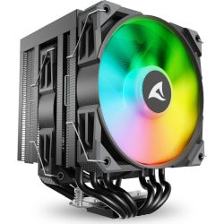 Sharkoon A60 RGB Black CPU-Kühler schwarz (4044951042050)