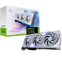 MSI GeForce RTX 5080 16G Gaming Trio OC White 16GB Grafikkarte (V531-045R)