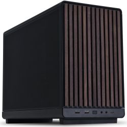 DAN Cases A3-mATX Black Wood Edition Gehäuse (A3-mATX-WD Black)