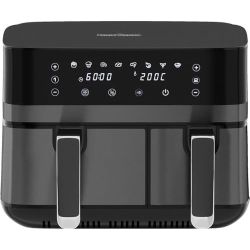PC-FR 1295 H Doppel-Heißluftfritteuse schwarz/grau (501295)